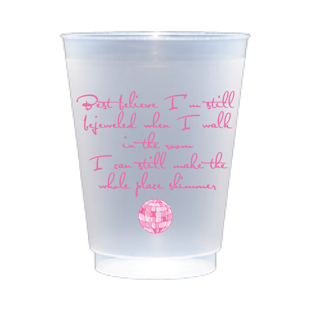 Swiftie Disco Ball Frosted Flex Cup (16 oz)