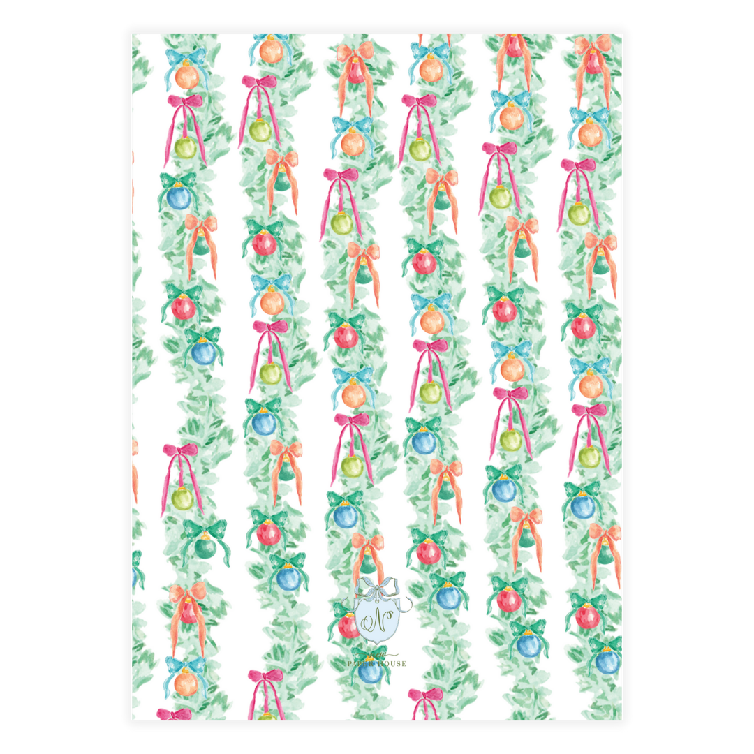 Merry Kitschmas Holiday Garland Frame