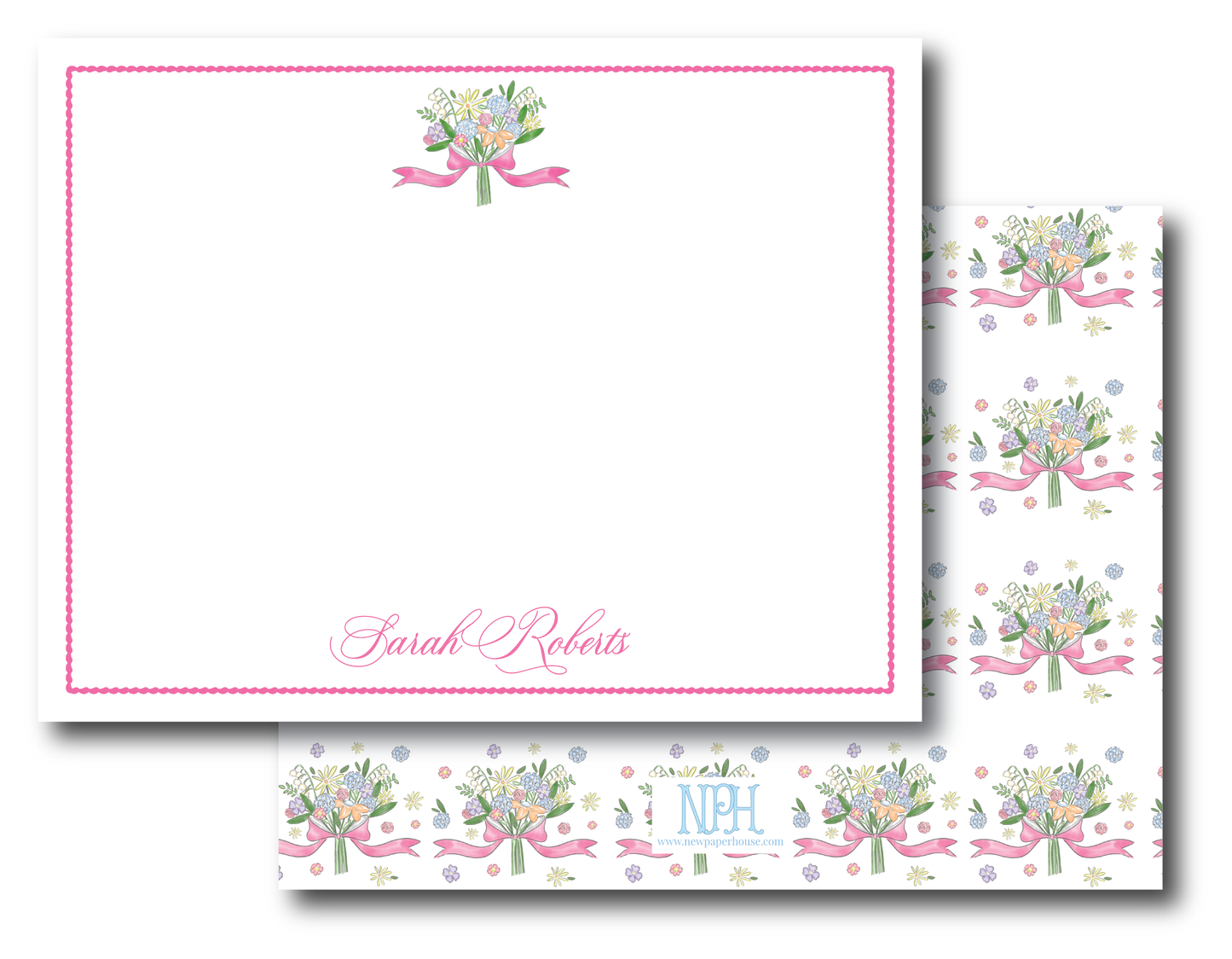 Flowers Stationery Set