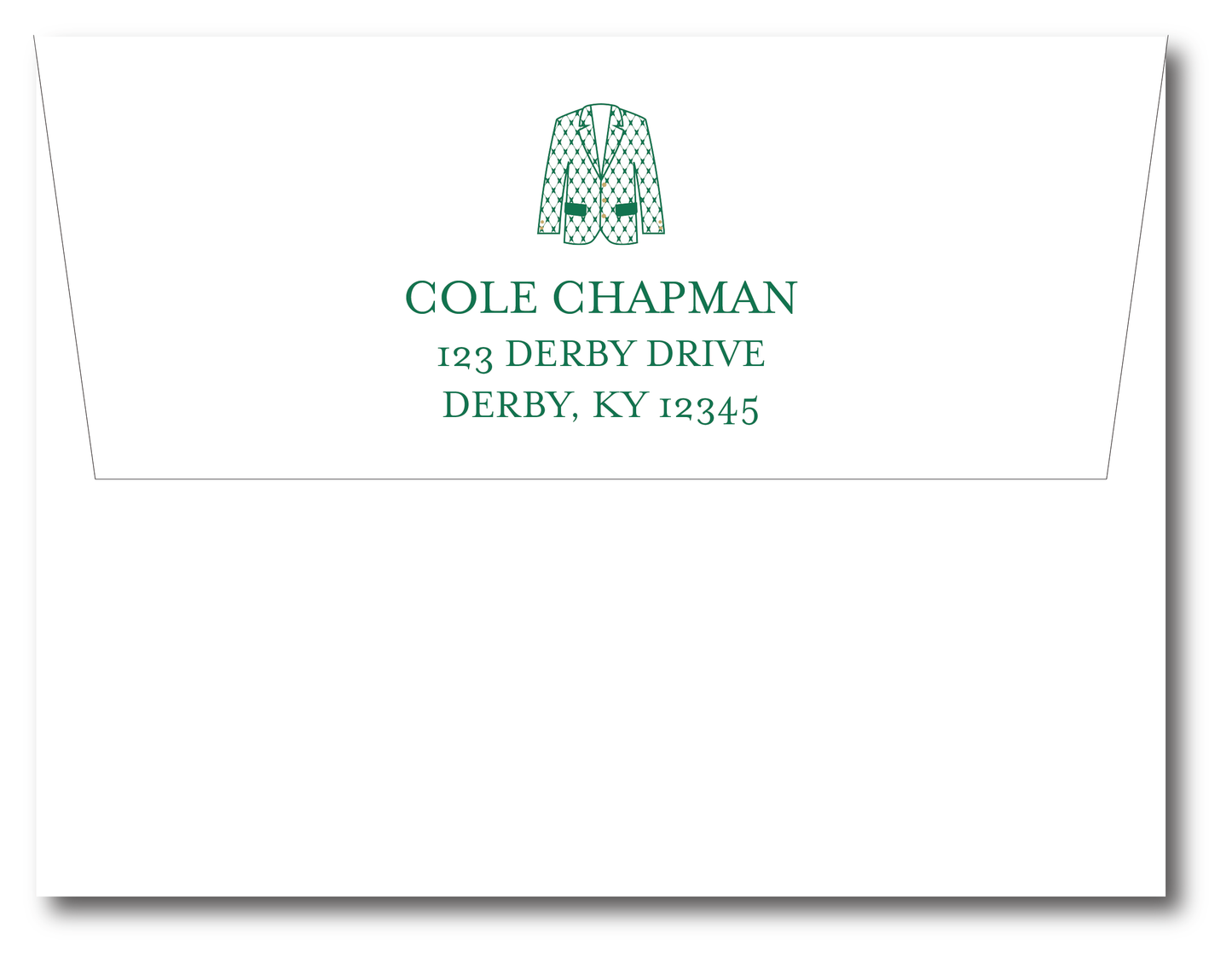 Chic Jacket Stationery Set