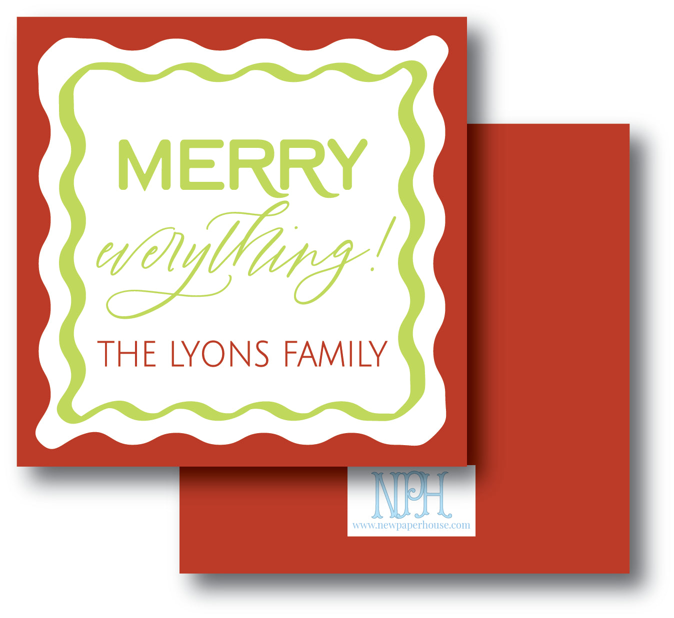 Merry Everything! Enclosure Card