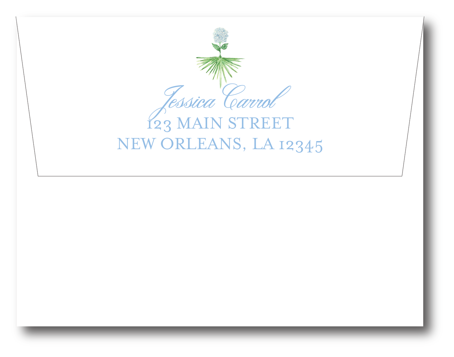 Coastal Elegance Bridal Luncheon Invitation