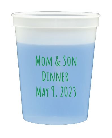 Color CHANGING Stadium Cup- Customize Design