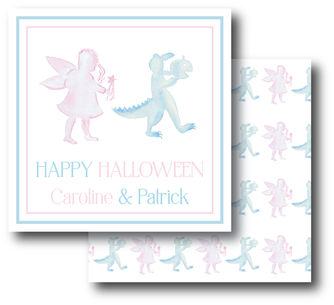 2 Costume Enclosure Card/Sticker