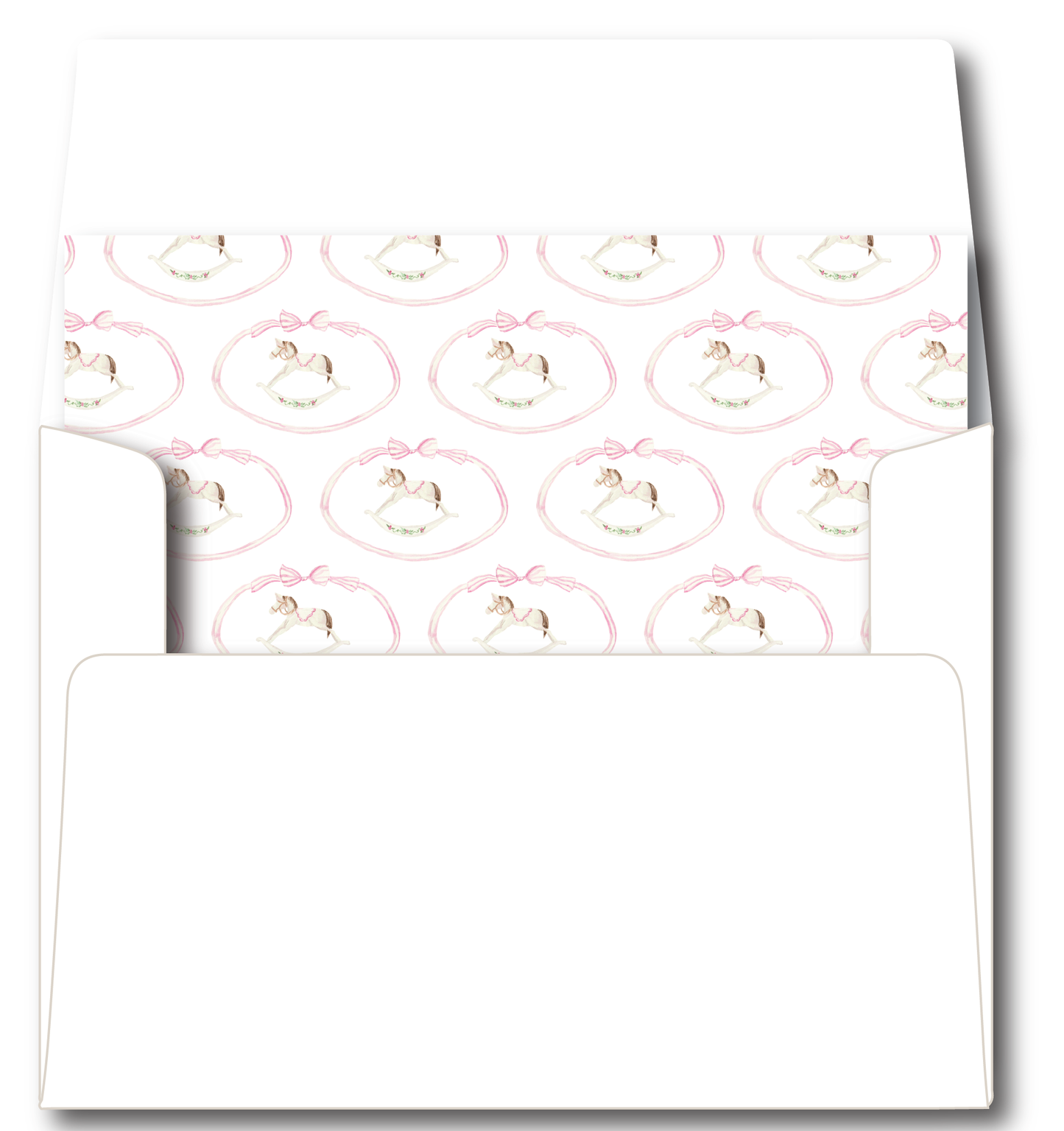 Heirloom Collection Baby Shower Invitation -Pink - VARIOUS OPTIONS (See Pictures)