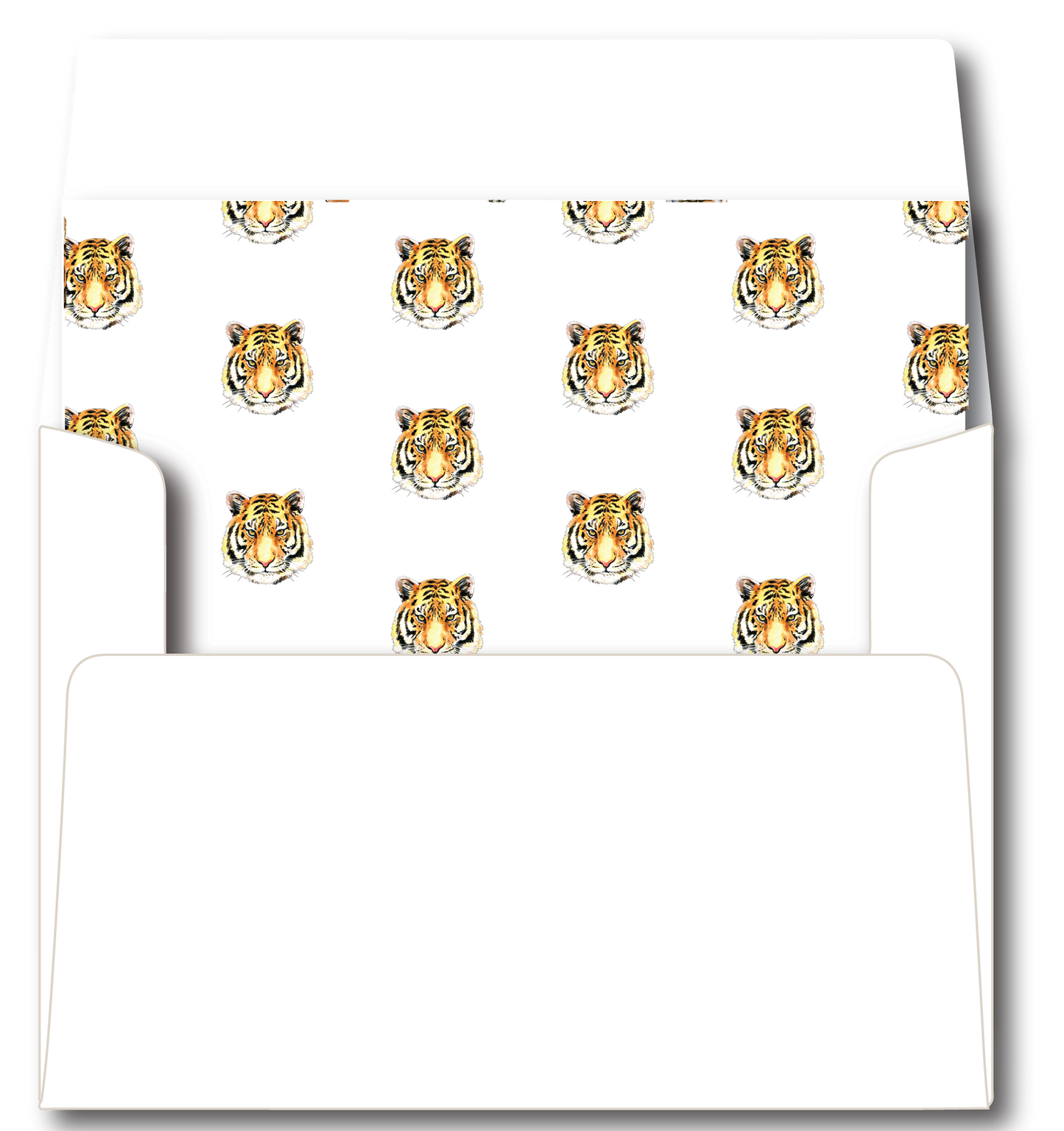 LSU Tiger Head Stationery Set