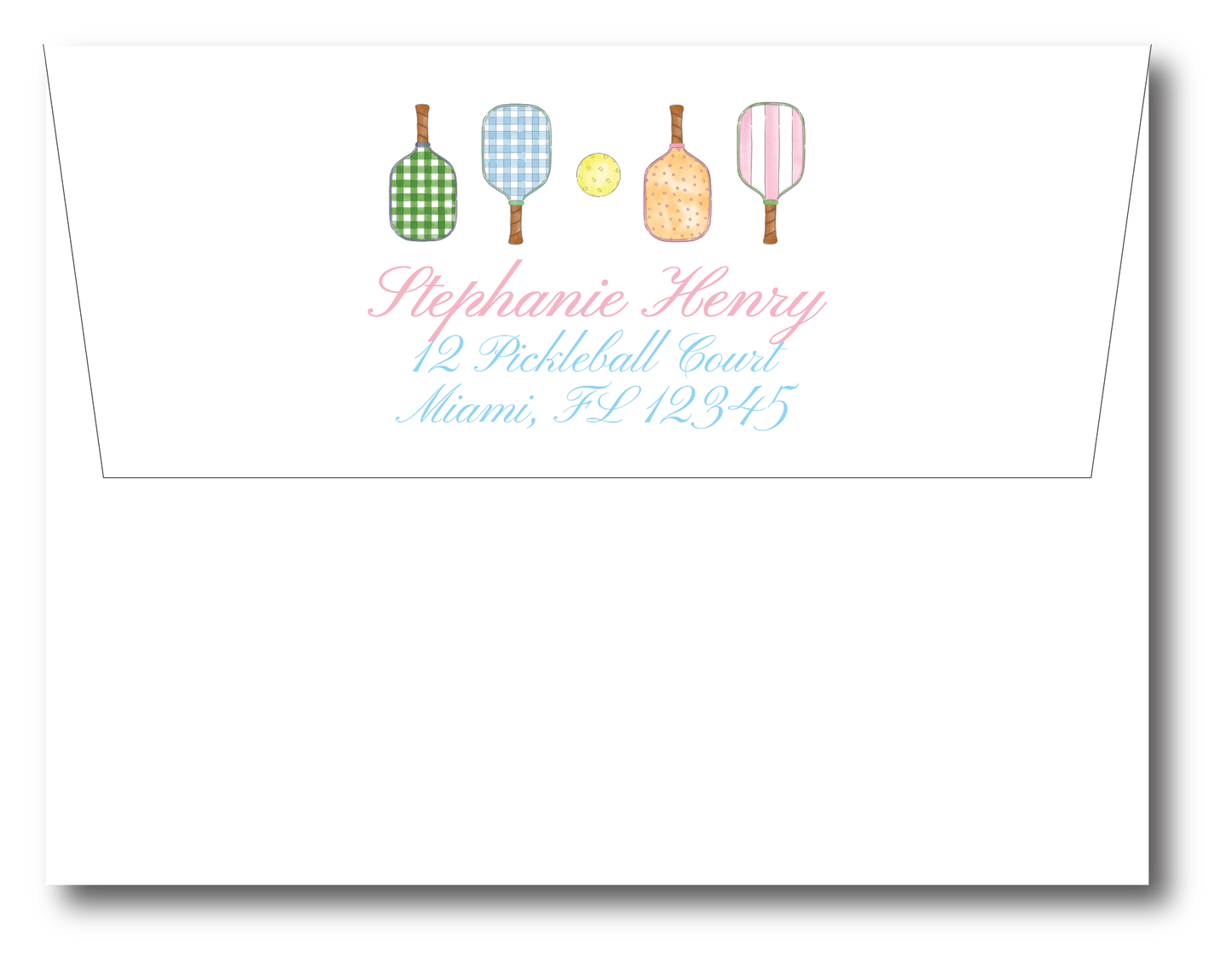 Pickleball Lovers Stationery Set