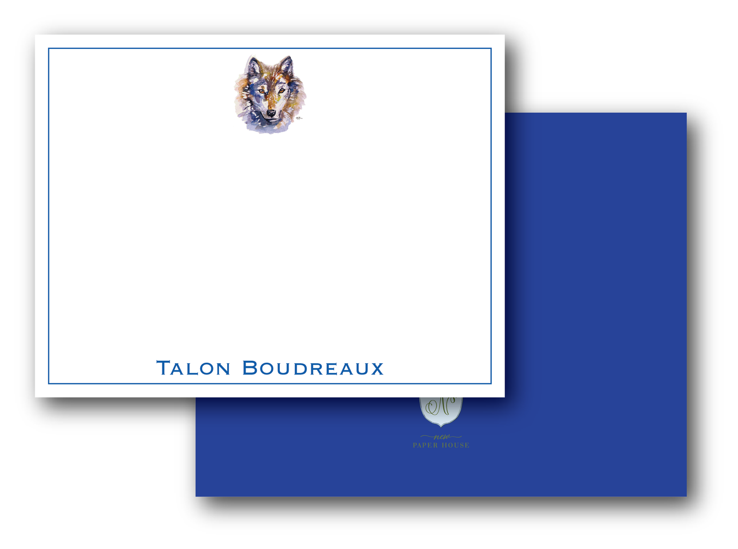 Wolf St Paul Graduation Stationery