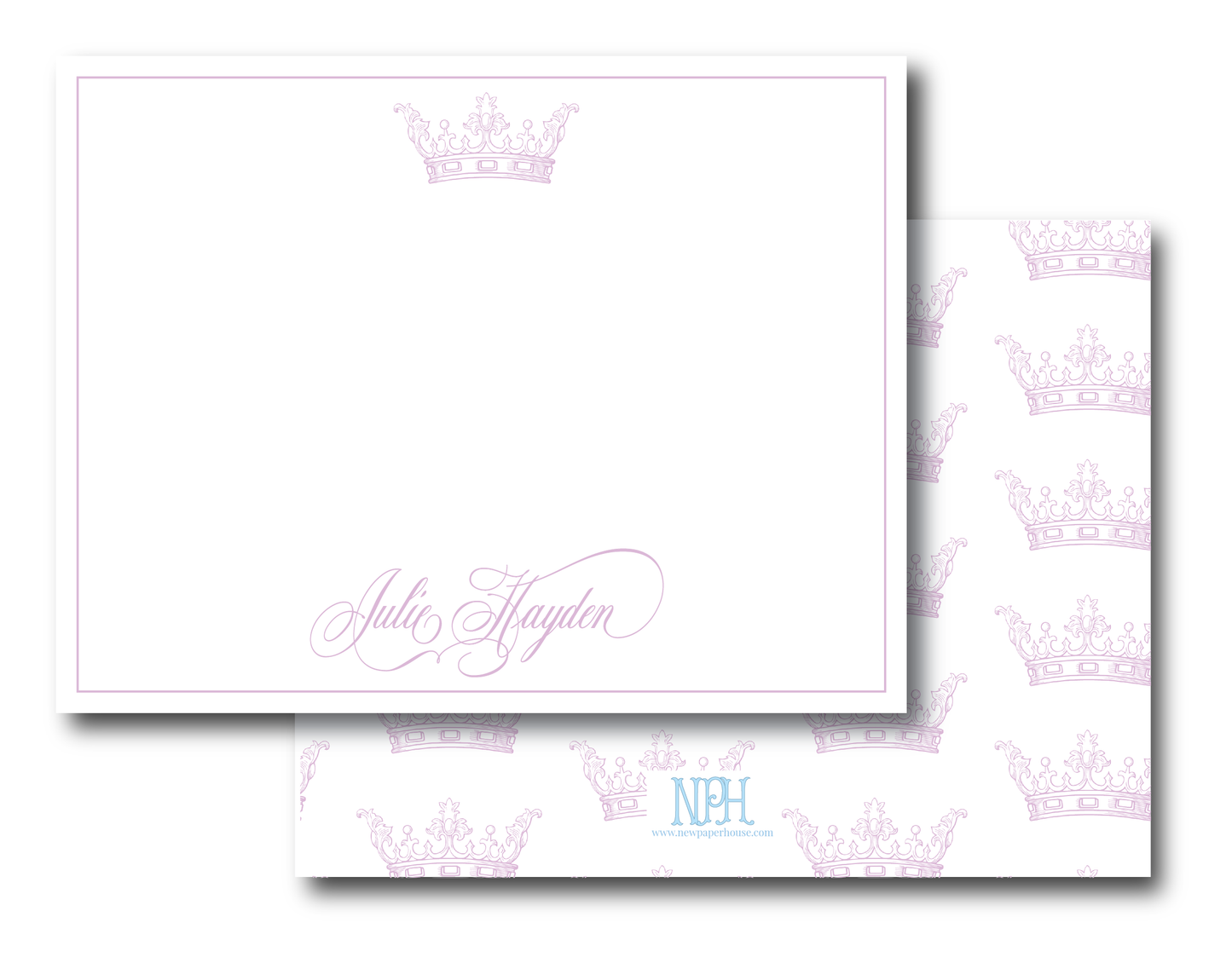 Crown Stationery Set