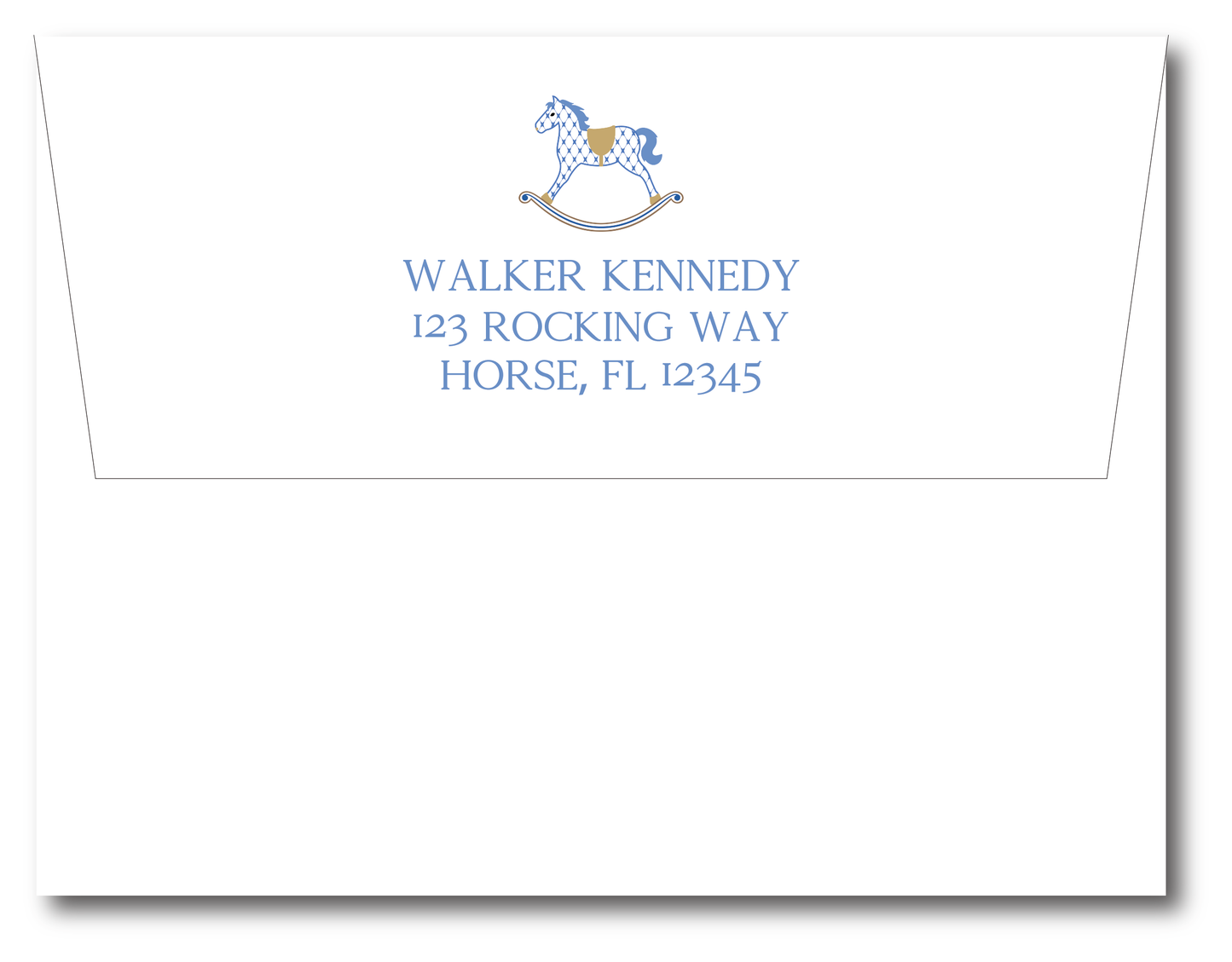 Rocking Horse Stationery Set