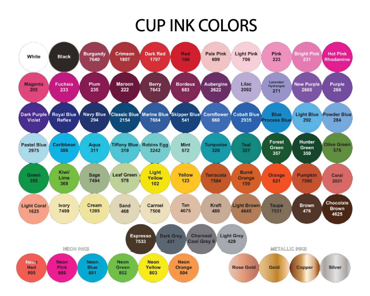 Foam Cups-Customize your cup