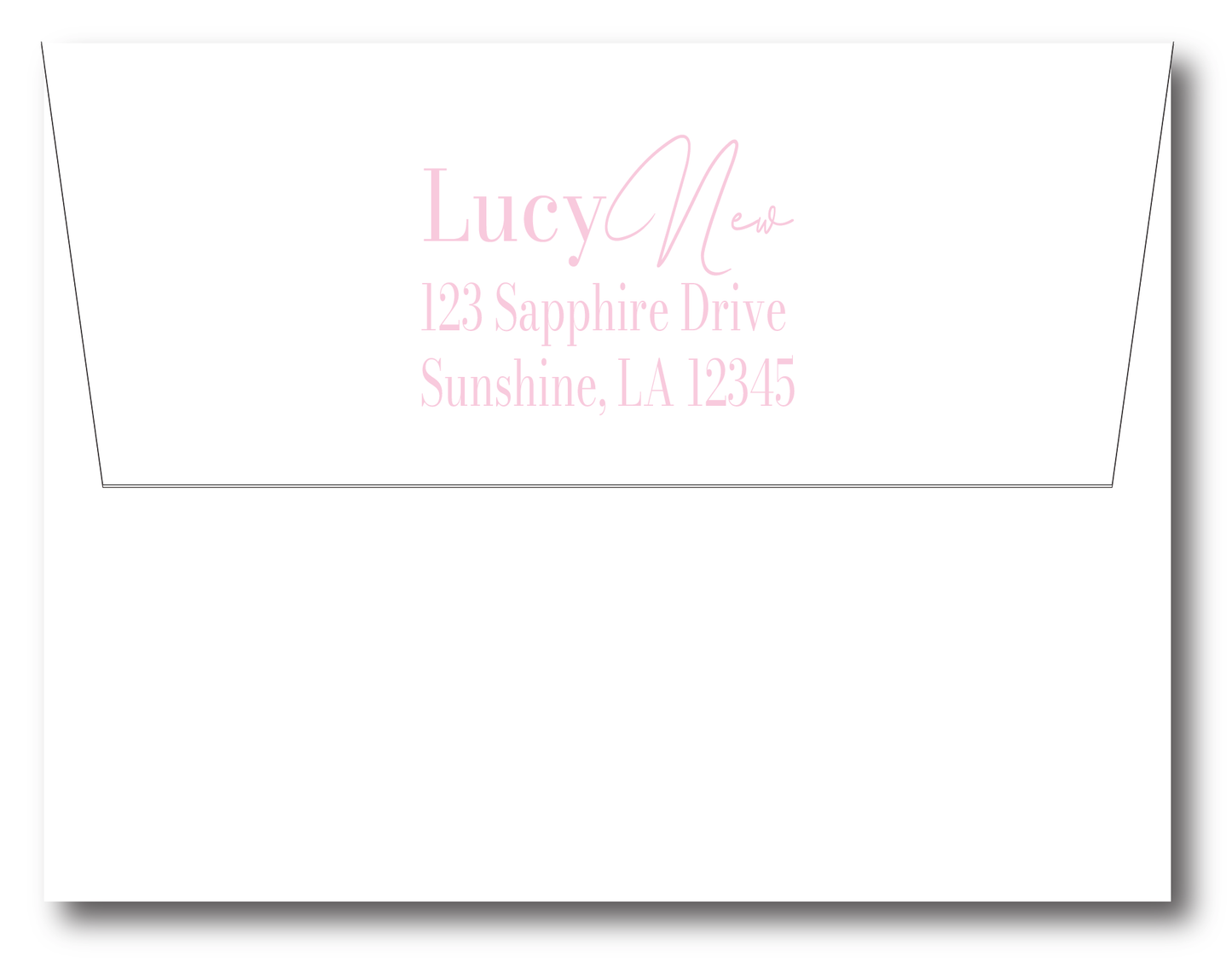 Vertical Stripe Stationery Set