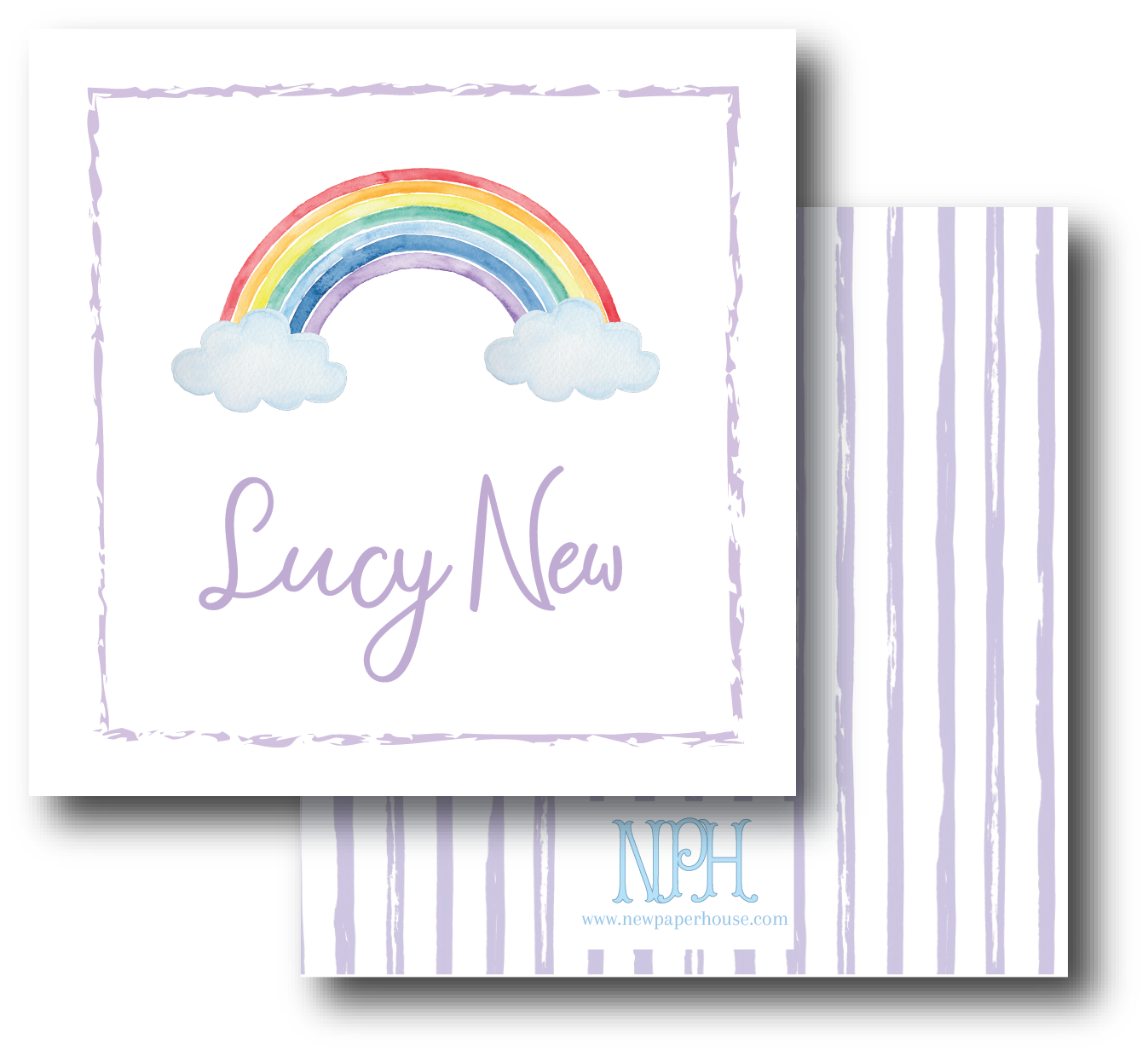 Rainbow Enclosure Card