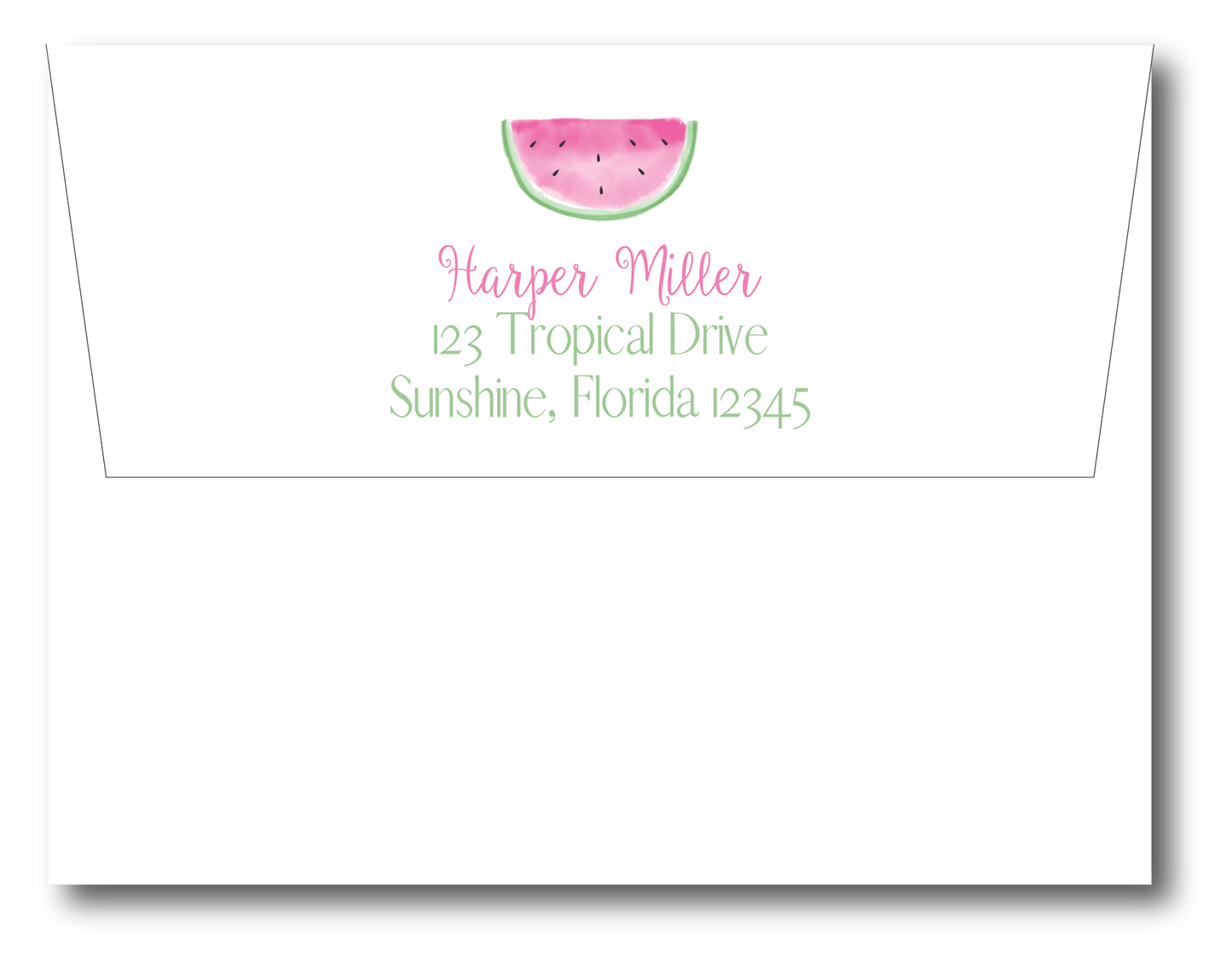 Watermelon Stationery Set