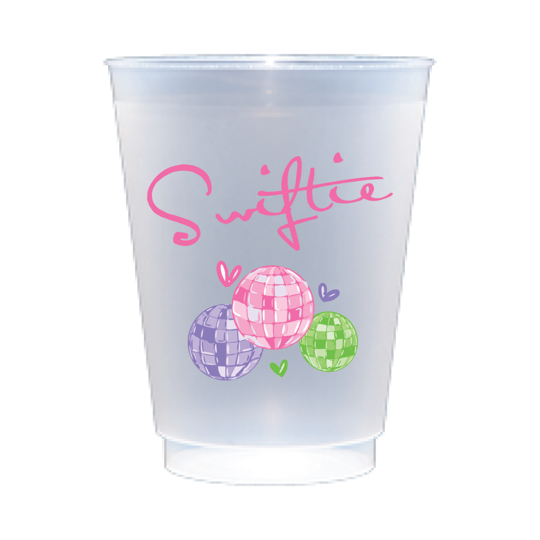 Swiftie Disco Ball Frosted Flex Cup (16 oz)