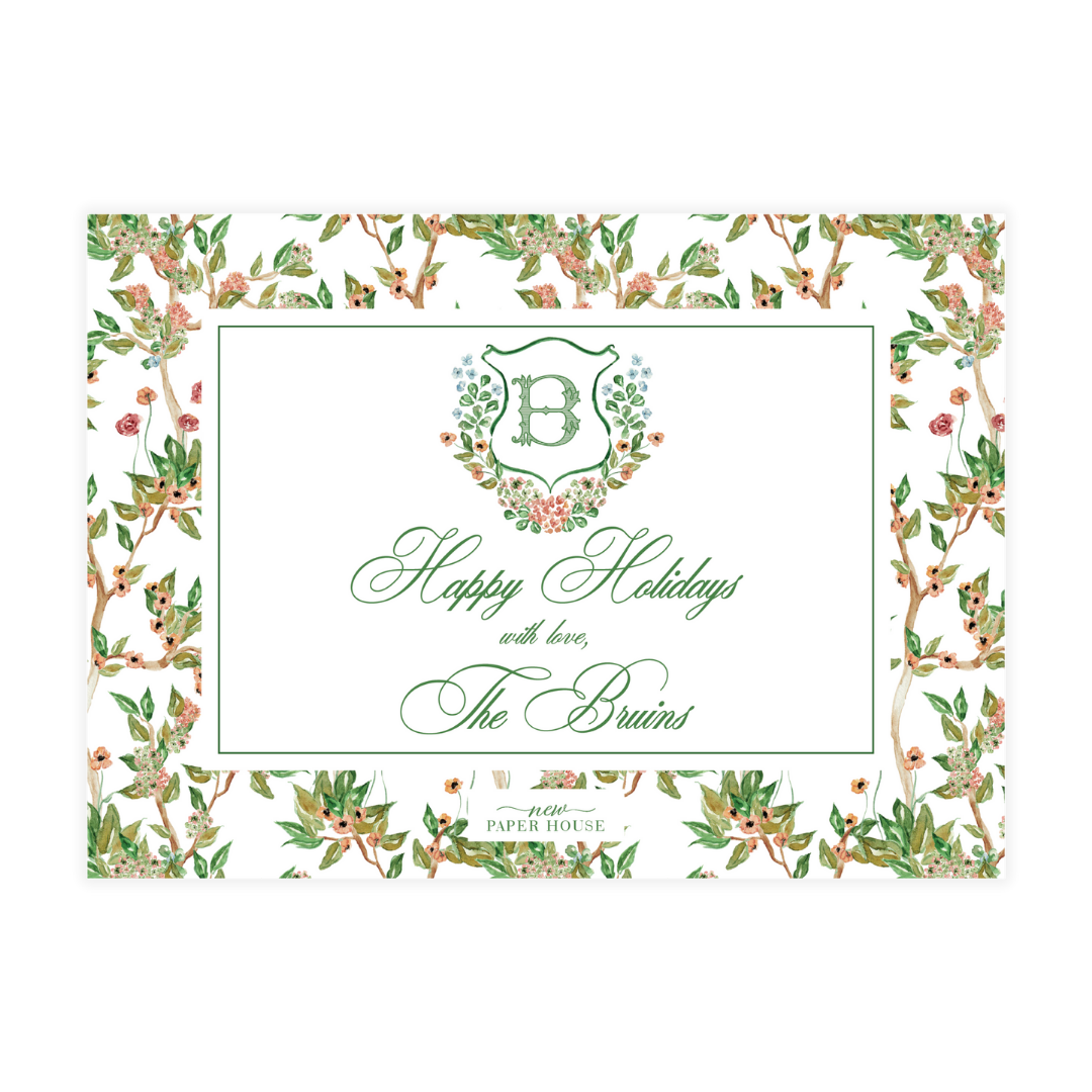 Autumn Branches Holiday Card
