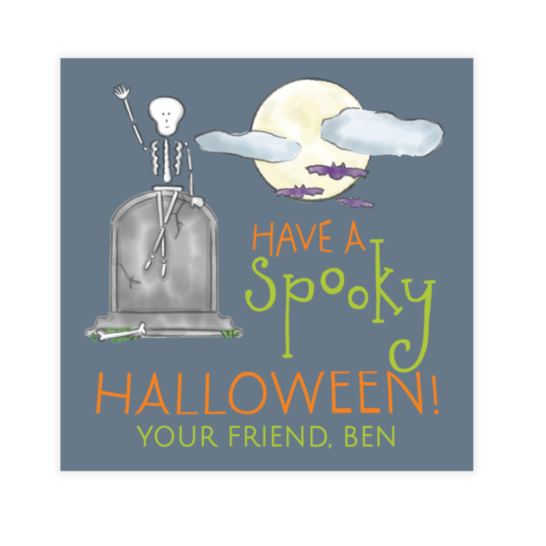 Spooky Halloween Enclosure Card
