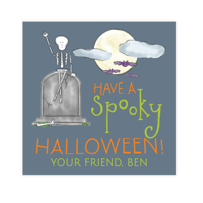 Spooky Halloween Enclosure Card