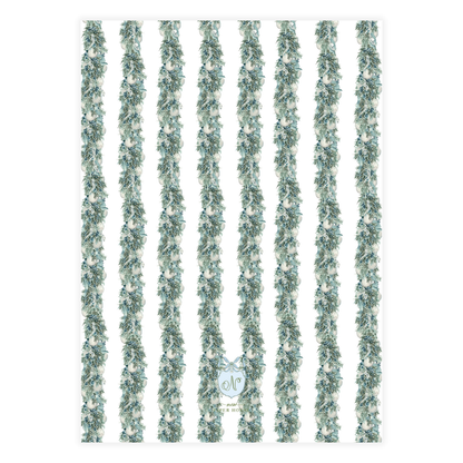 Juniper Christmas Arch Garland Card (this card can be an arch die cut)