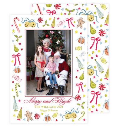 Festive Holiday Frame Card