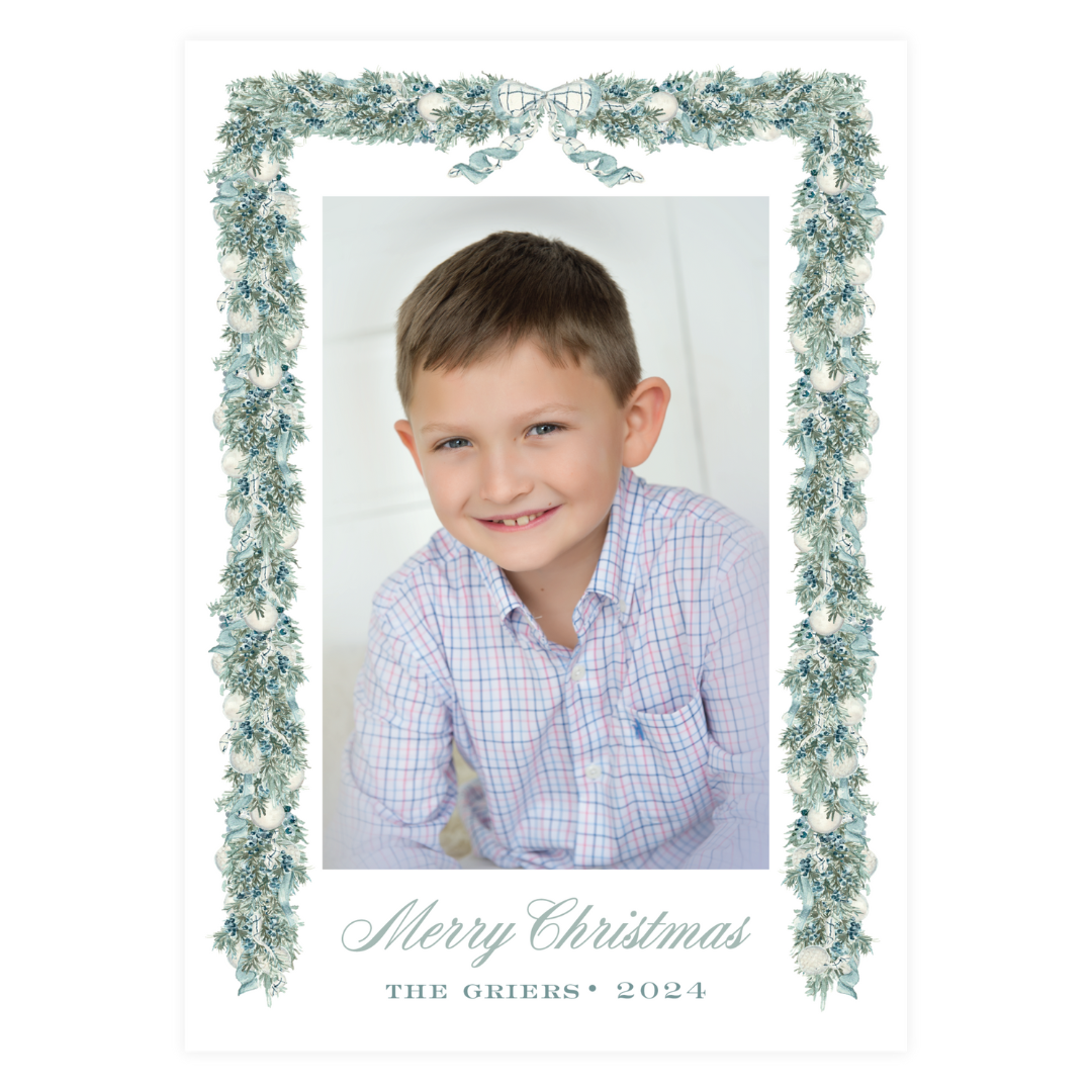 Juniper Garland Holiday Card