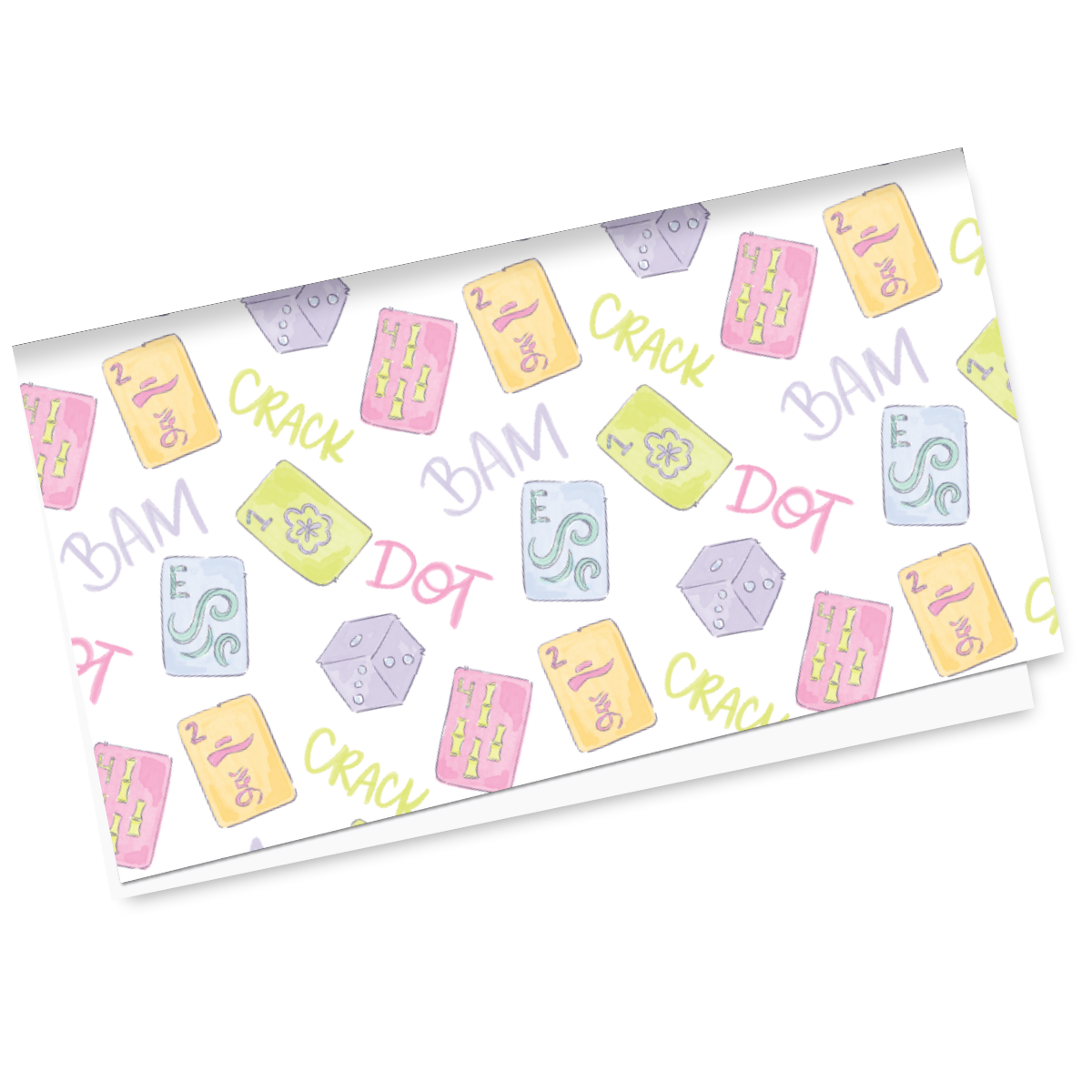 Majhong Tile Wrapping Paper