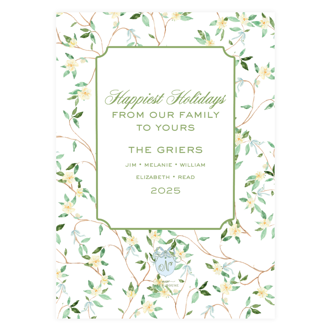 Magnolia Holiday Card