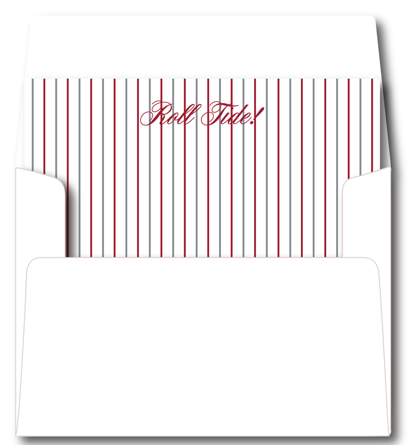 Univ Of Alabama Collegiate Scallop Border Stationery Set