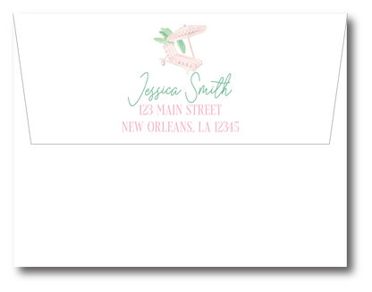 Palms Bachelorette Party Invitation