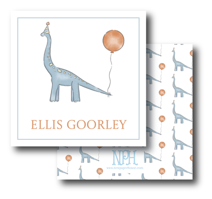 Birthday Dino Enclosure Card (3 Options)