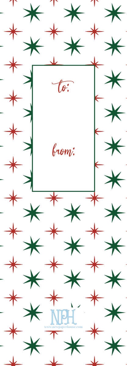 Ready to Ship MERRY Long Holiday Tag