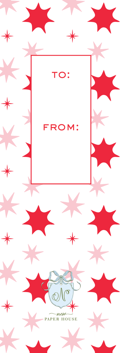 Ready to Ship Cheers Long Holiday Tag