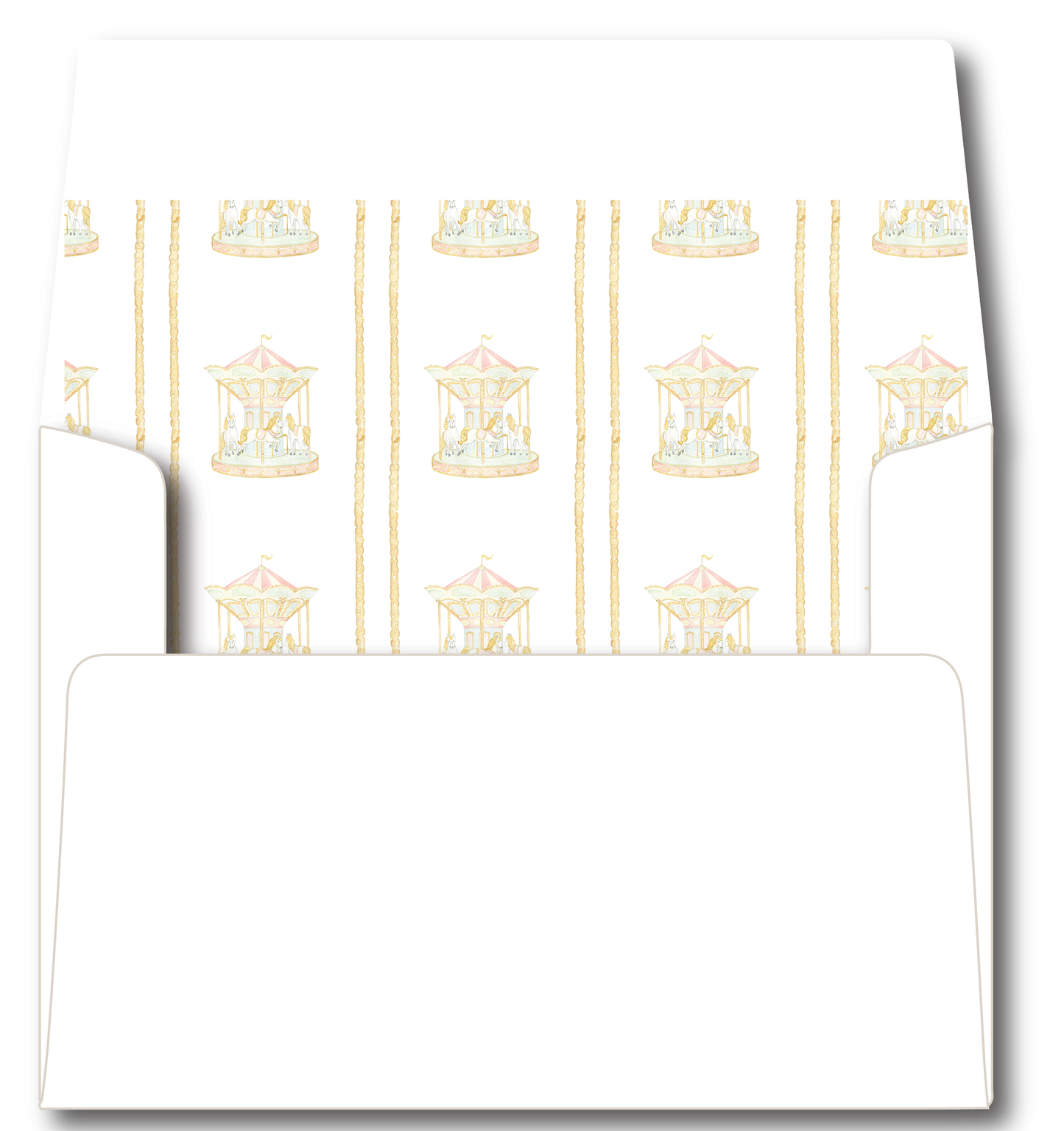 Carousel Birthday Invitation