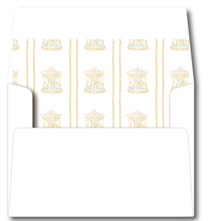 Carousel Birthday Invitation