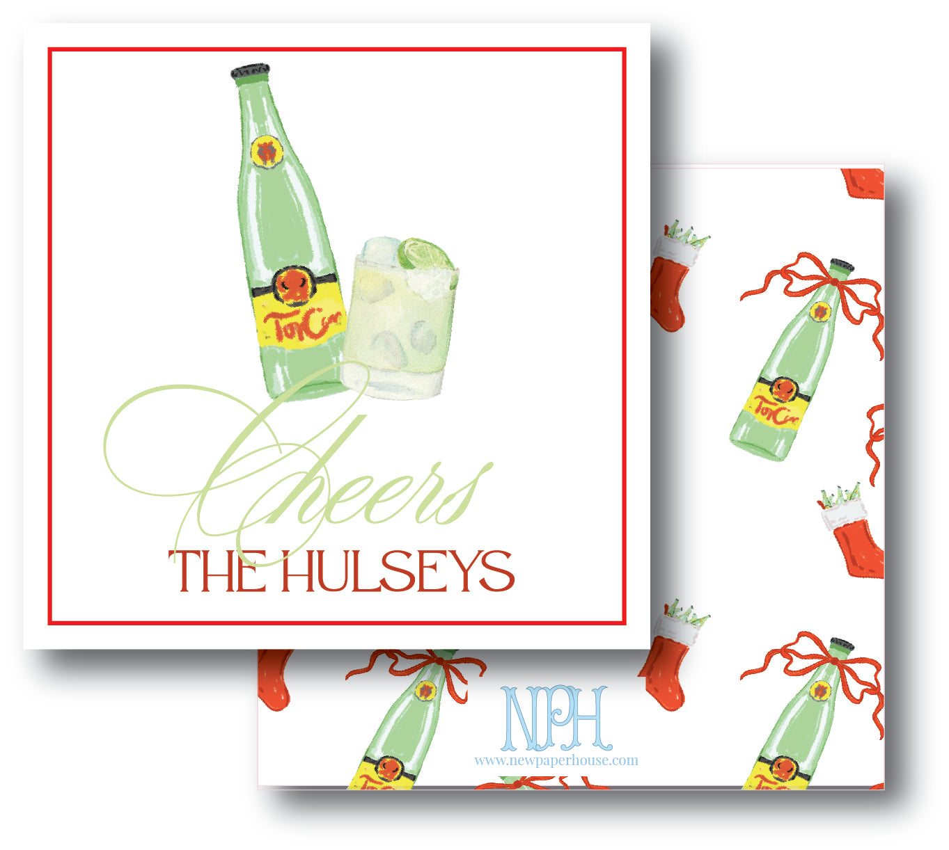 Topo Chico Margarita Enclosure Card