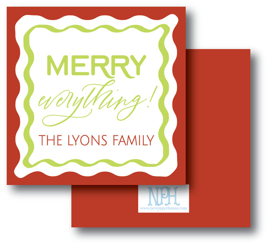Merry Everything! Enclosure Card