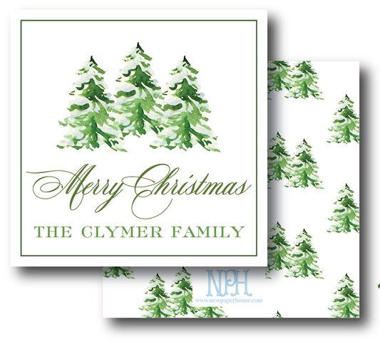 Evergreens Enclosure Card