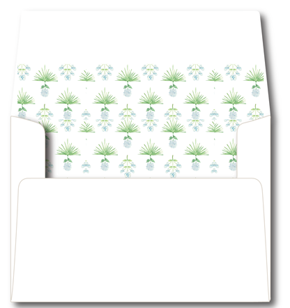 Coastal Flowers Stationery Set