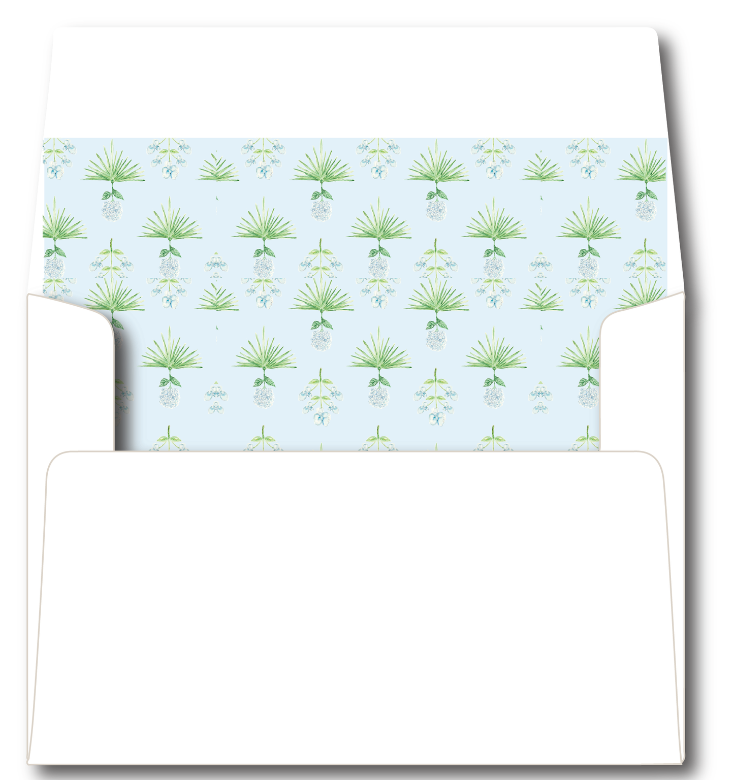 Coastal Elegance Bridal Luncheon Invitation