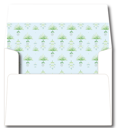 Coastal Elegance Bridal Luncheon Invitation