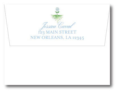 Coastal Elegance Bridal Luncheon Invitation