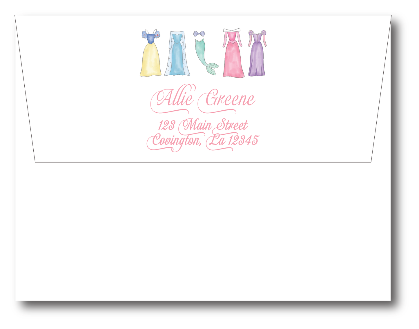 Princess Stationery Set- Customize- Pick your Princesses