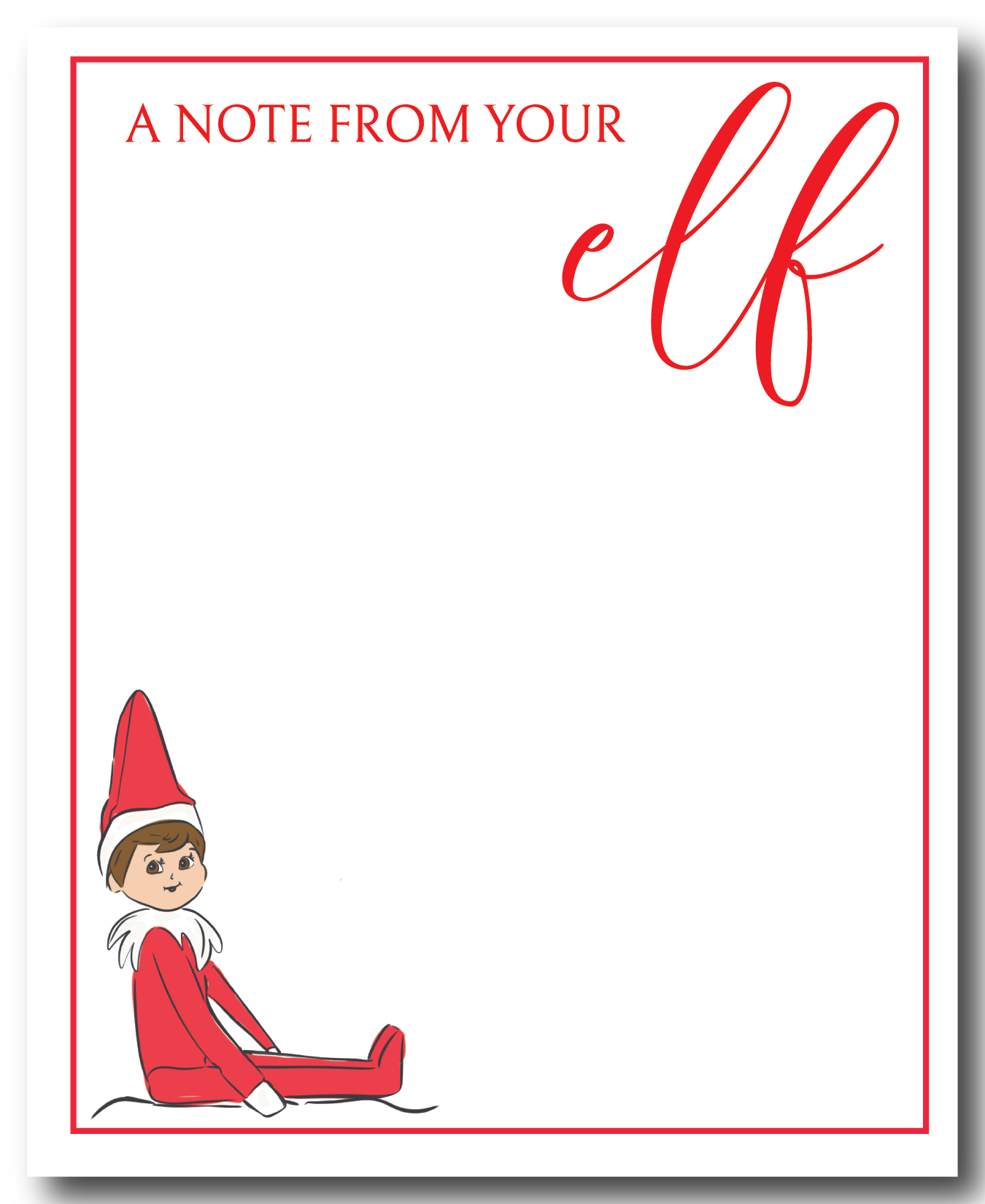 Note for Elf Notepad