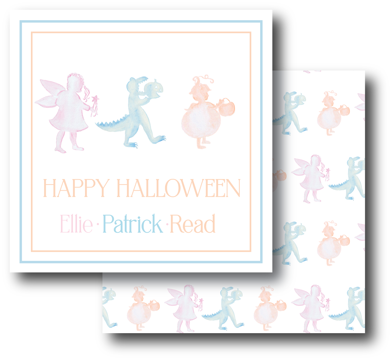 3 Costume Enclosure Card/Sticker