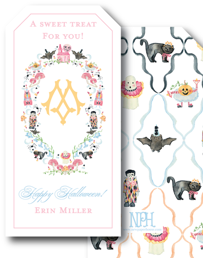 Halloween Crest Gift Tag