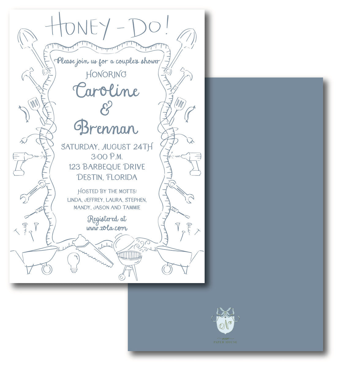 Honey Do Shower Invitation
