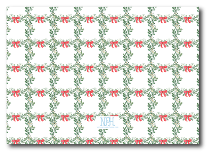 Landscape Christmas Crest Holiday Card