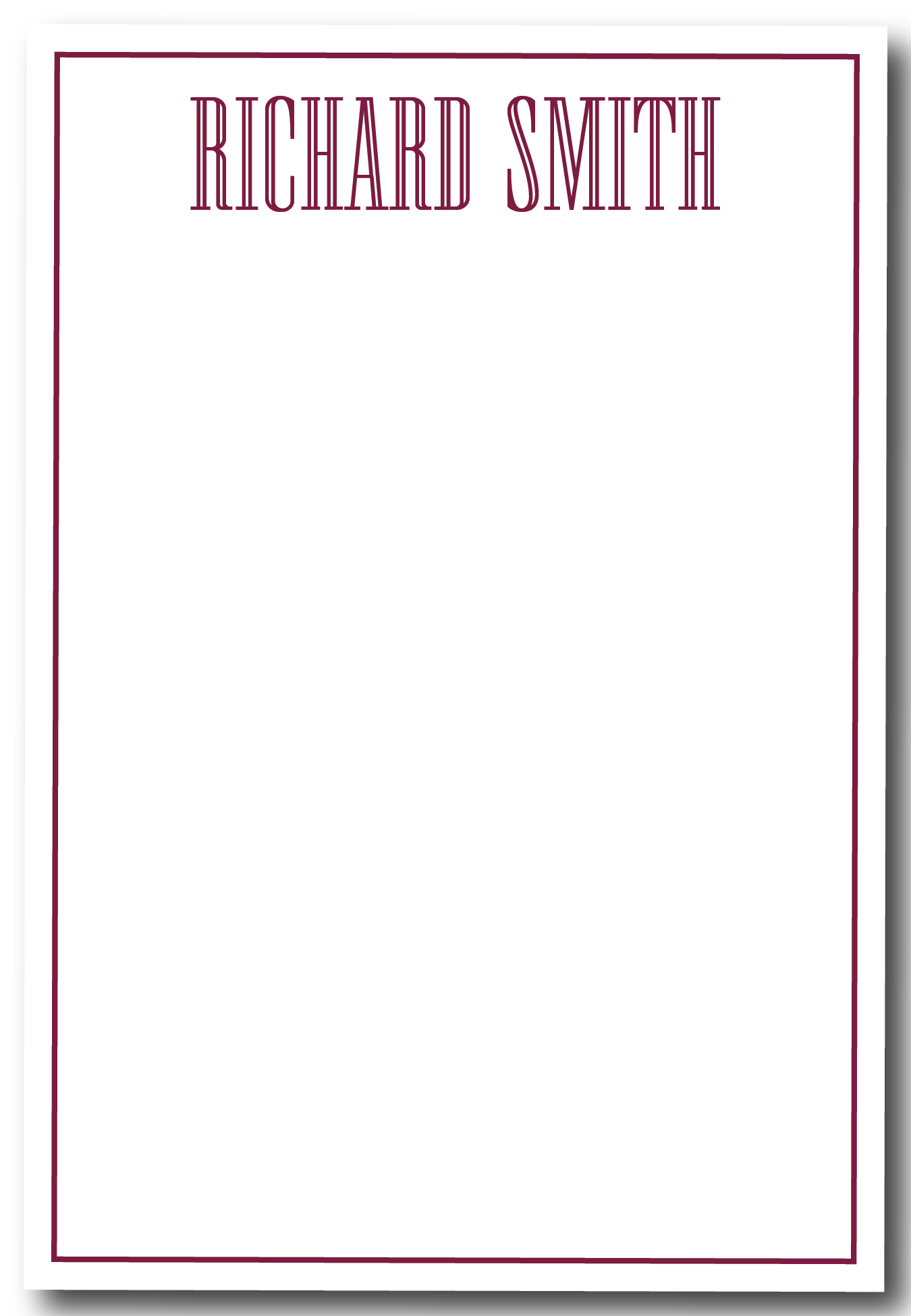 Inline Font Notepad