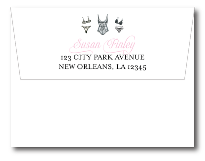 Lingerie Shower Invitation