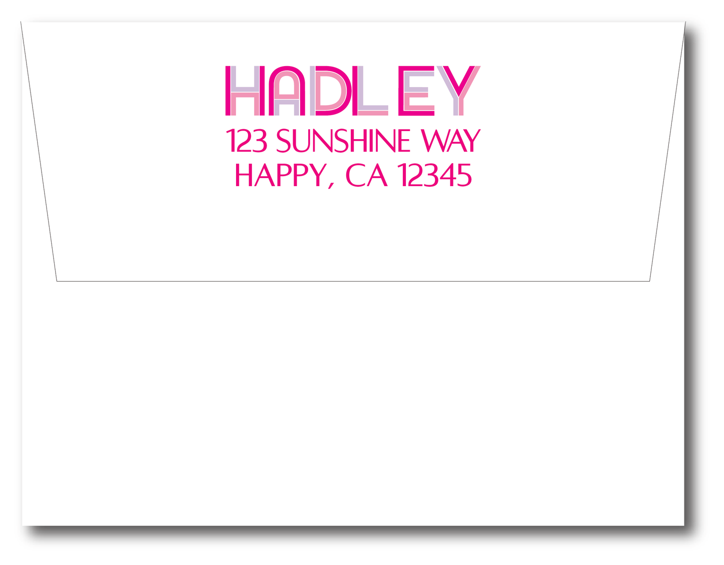 Madison Stationery Set- Customize Colors